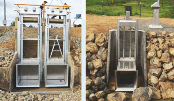 超聲波時(shí)差法測流箱換能器 超聲波時(shí)差法測流箱換能器